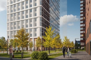 Три высотки построят во второй очереди ЖК на Пресненском Валу