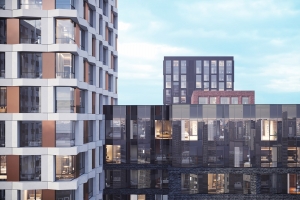 В ЖК «Петровский парк II» у метро «Динамо» ведутся монолитные работы