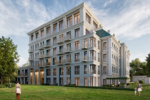 Виллы, пентхаусы и двор-сад появятся в клубном доме «Обыденский 1»