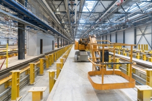 Готов монолит поста нового здания электродепо «Столбово»