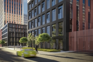 Завершается благоустройство территории у дома по реновации в Раменках