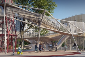 Детский плейхаб «Змейка» с 3D-лабиринтом создадут в Москворечье-Сабурово