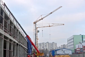 Готовы монолитные конструкции административно-бытового корпуса электродепо «Южное»