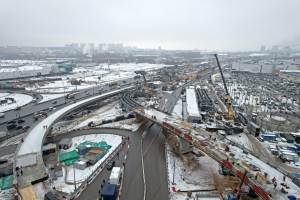 Собянин: строительство Южной рокады завершится до конца 2023 года