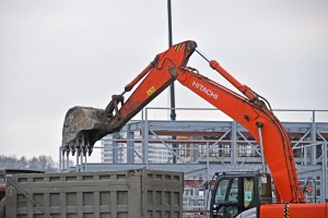 Объект незавершенного строительства снесли в районе Западное Дегунино