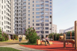 В районе Лосиноостровский начали строить дом по реновации