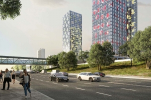 Дома с «фруктовыми» фасадами появятся на Мичуринском проспекте