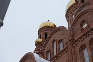 Начался монтаж инженерных сетей в храме Успения Пресвятой Богородицы