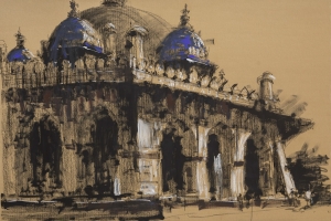 Углем по картону: работы Сергея Кузнецова представят в Третьяковке