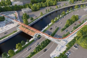 Велопешеходный мост появится рядом с МГТУ им. Баумана