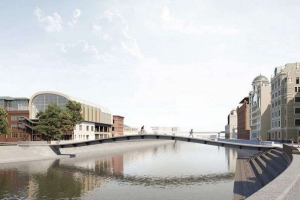 Пешеходный мост построят на стрелке Золотого острова