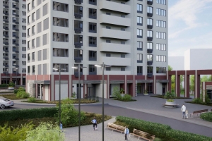 Двор-«оазис» украсит ЖК по реновации в районе Солнцево