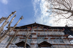 На ВДНХ началась реставрация павильона «Советская печать»