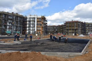 Два дома проблемного ЖК «Остров Эрин» поставили на кадастровый учет