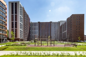 Корпус на 608 квартир построили в ЖК «ЭкоБунино»