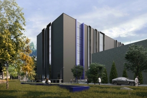 Черные и синие сэндвич-панели украсят производственный комплекс в ВАО