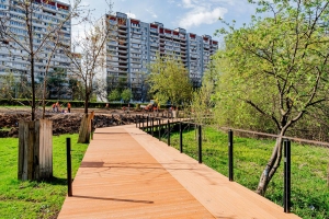 В парке «Яуза» появится детский кластер с канатной дорогой