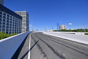 Построена дорога-связка Аминьевского шоссе и проспекта Генерала Дорохова