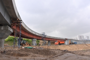 Сабуровский мост на участке МСД готов на 85%