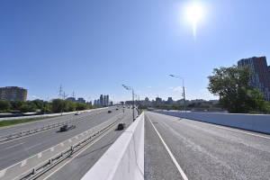 В Москве построили более 12 км дорог с начала года