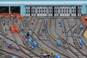 Завершается строительство электродепо «Аминьевское»