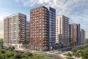 В жилом районе «Прокшино» построили дом из шести корпусов