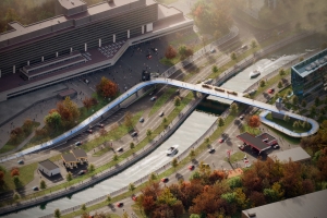 Мост с амфитеатром появится в составе кластера МГТУ им. Баумана