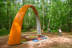 Завершается благоустройство парка «Рассказовка»