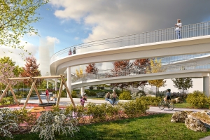 Для трех жилых комплексов в Очаково-Матвеевском построят пешеходный мост