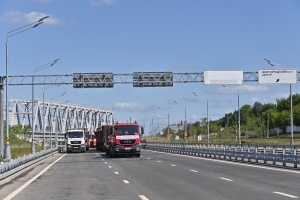 На южном участке МСД построили путепровод под ж/д путями