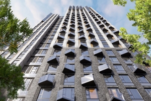 Началась выдача ключей от квартир в небоскребе Crystal квартала Union Park