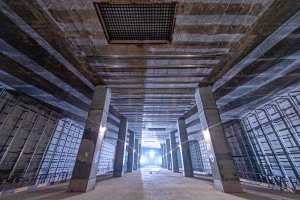 Ведется обустройство стройплощадки станции «Строгино» Рублёво-Архангельской линии метро