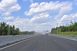 Завершаются работы на транспортной развязке МСД на юго-востоке столицы