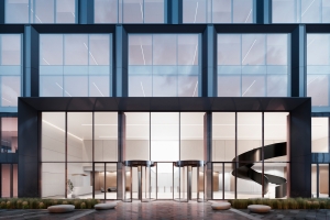 Готова дизайн-концепция лобби бизнес-центра «STONE Дмитровская»