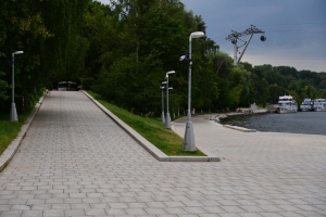 Собянин: благоустройство Воробьёвской набережной завершится осенью