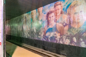 На станции метро «Яхромская» готово панно в честь 800-летия Москвы