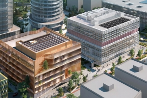 Офисный комплекс возведут в составе общественно-делового квартала СберСити