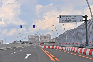 Завершен ключевой этап строительства путепровода на Южной рокаде