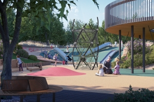 Инвестор обустроит во дворах своих ЖК «небесный мост», скейт-парк и скалодром