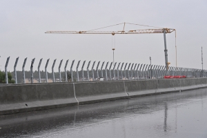 Мост через реку Пехорку введут в эксплуатацию в сентябре