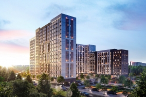 Корпус на 608 квартир ввели в ЖК «ЭкоБунино»