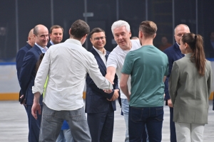 Собянин объявил о скором открытии Ледового дворца в Ясеневе