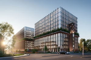 Деловой центр с фактурными фасадами появится в районе Даниловский