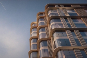 Каскадные фасады из терракоты украсят ЖК Stories в Раменках