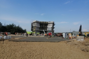 Началось благоустройство территорий у станций метро «Яхромская» и «Пыхтино»