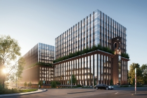 В офисном центре TALLER завершены монолитные работы