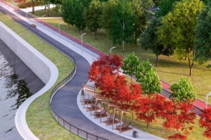 Пешеходная набережная появится около метро «Нагатинский Затон»