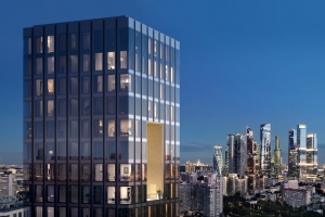 Скай-виллы и парящие окна появятся в жилом комплексе на Пресне