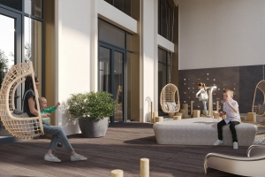 Детская площадка в виде пещеры появится в жилом доме на Остоженке