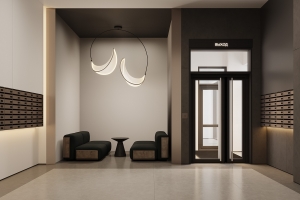 Жилой комплекс INDY Towers украсит гранд-лобби в стиле японского минимализма